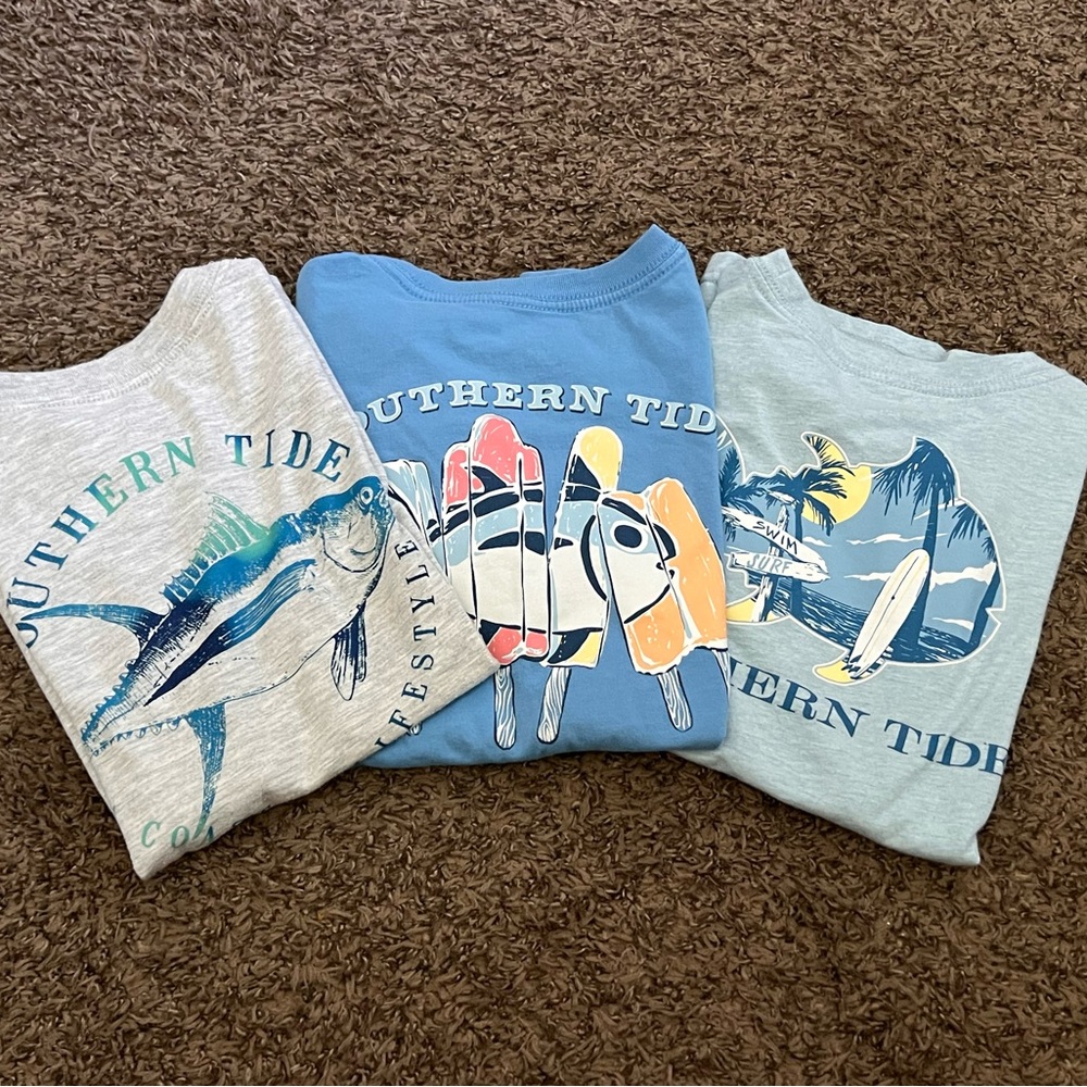Southern Tide Boys Short Sleeve Tees